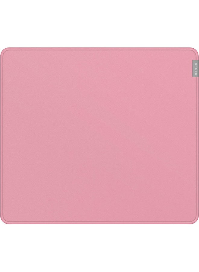 Compare Razer Strider Hybrid Mouse Mat with a Soft Base & Smooth Glide, Firm Gliding Surface, AntiSlip Base, Rollable & Portable, AntiFraying Stitched Edges, WaterResistant  Large  Quartz Pink at KSA Price