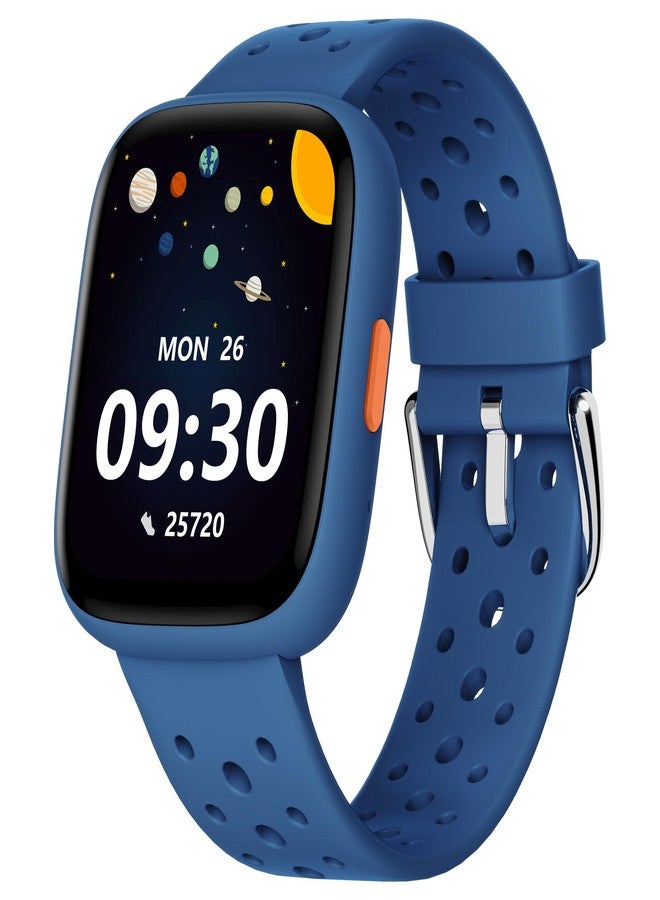 Compare BIGGERFIVE Smart Watch for Kids No APP No Phone Needed, 1.8 Fitness Tracker Watch Pedometer, Heart Rate, Sleep Monitor, IP68 Waterproof, Step Counter, Puzzle Games for Girls Boys Teens 516, Blue at KSA Price
