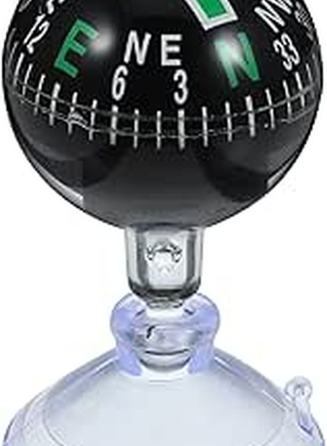Compare 38mm Dashboard Compass Ball With Green Suction Base For Car Boat Truck Marine Navigation at KSA Price