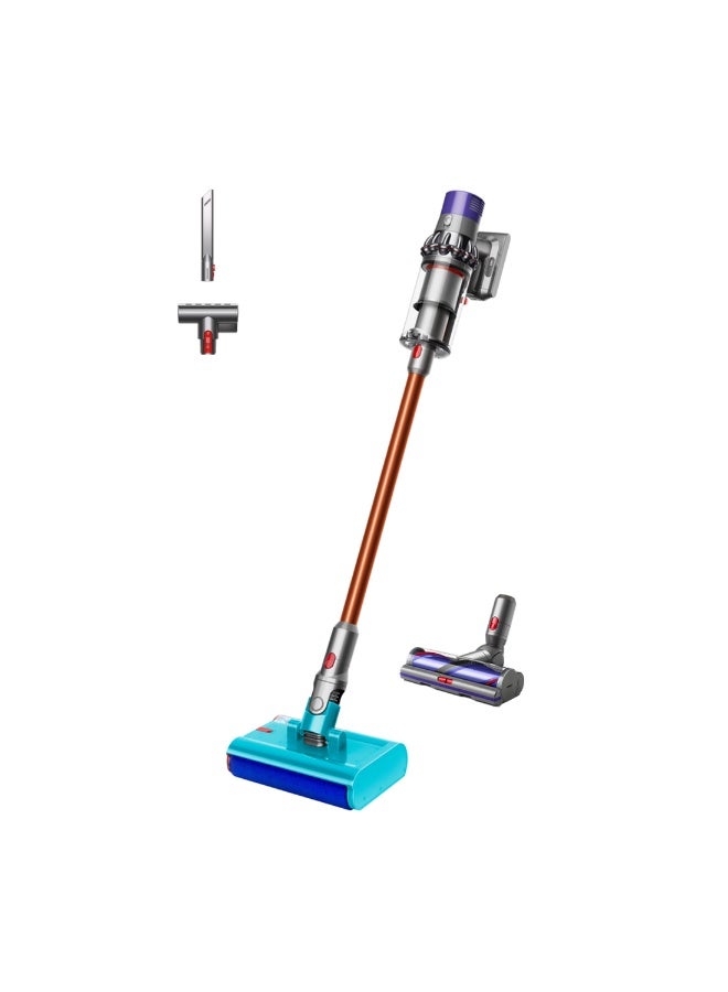 Compare Dyson Cyclone V10 Submarine™ wet and dry vacuum cleaner Yellow  Nickel 0.77 L 120 W 59459401 Yellow Copper at KSA Price