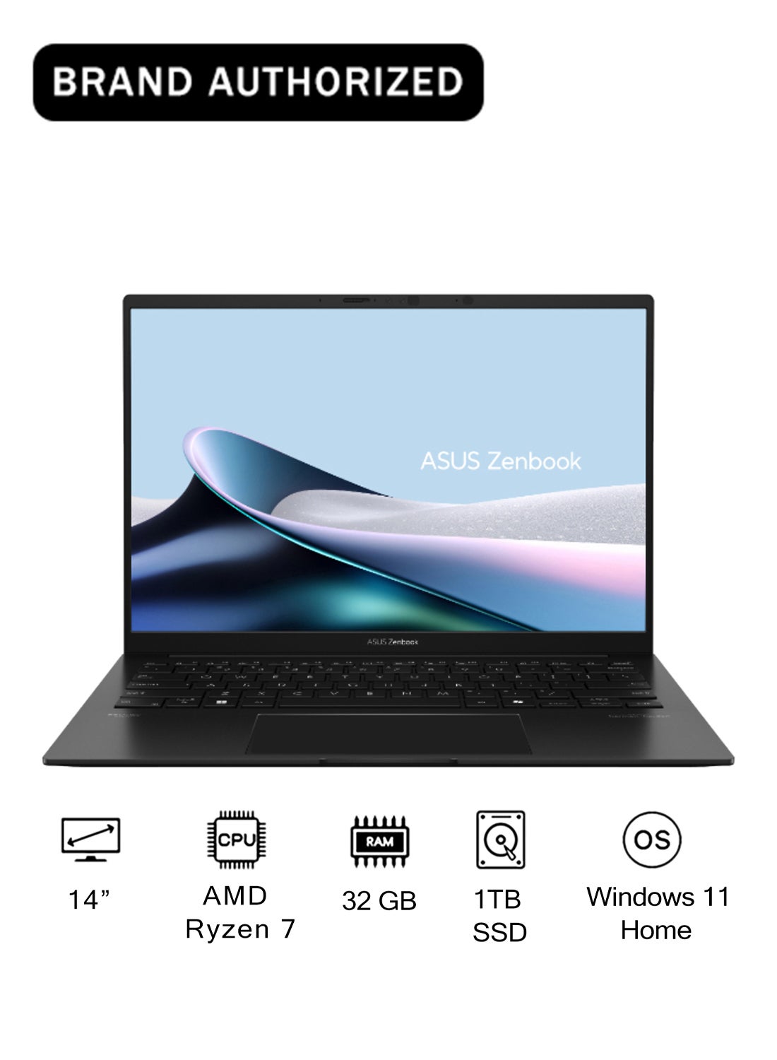 Zenbook 14 Laptop With 14-Inch Display, AMD…