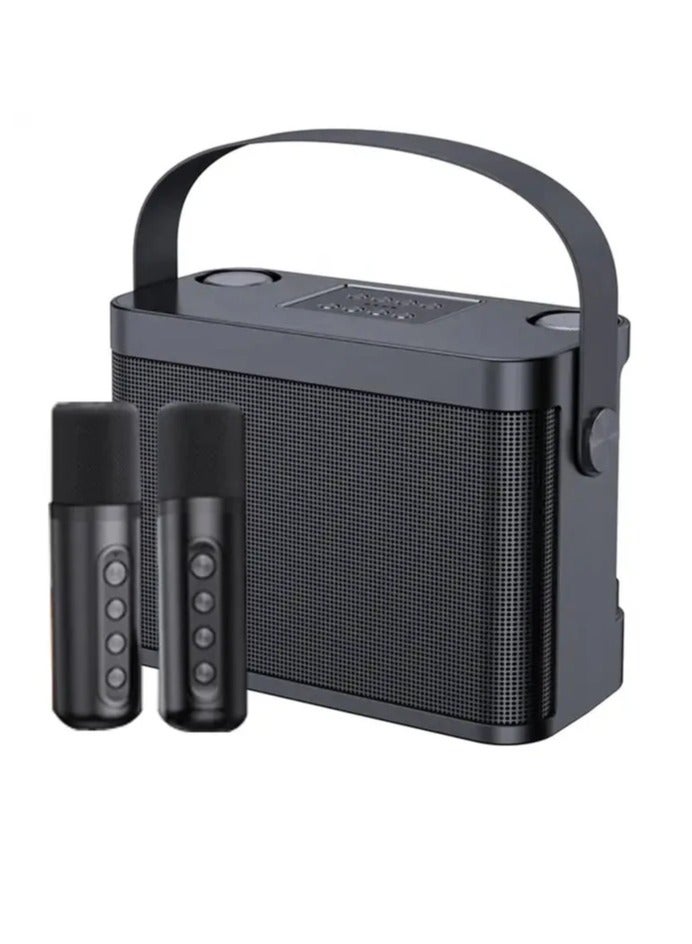 YS-219 Karaoke Machine with 2 Wireless Microphones…