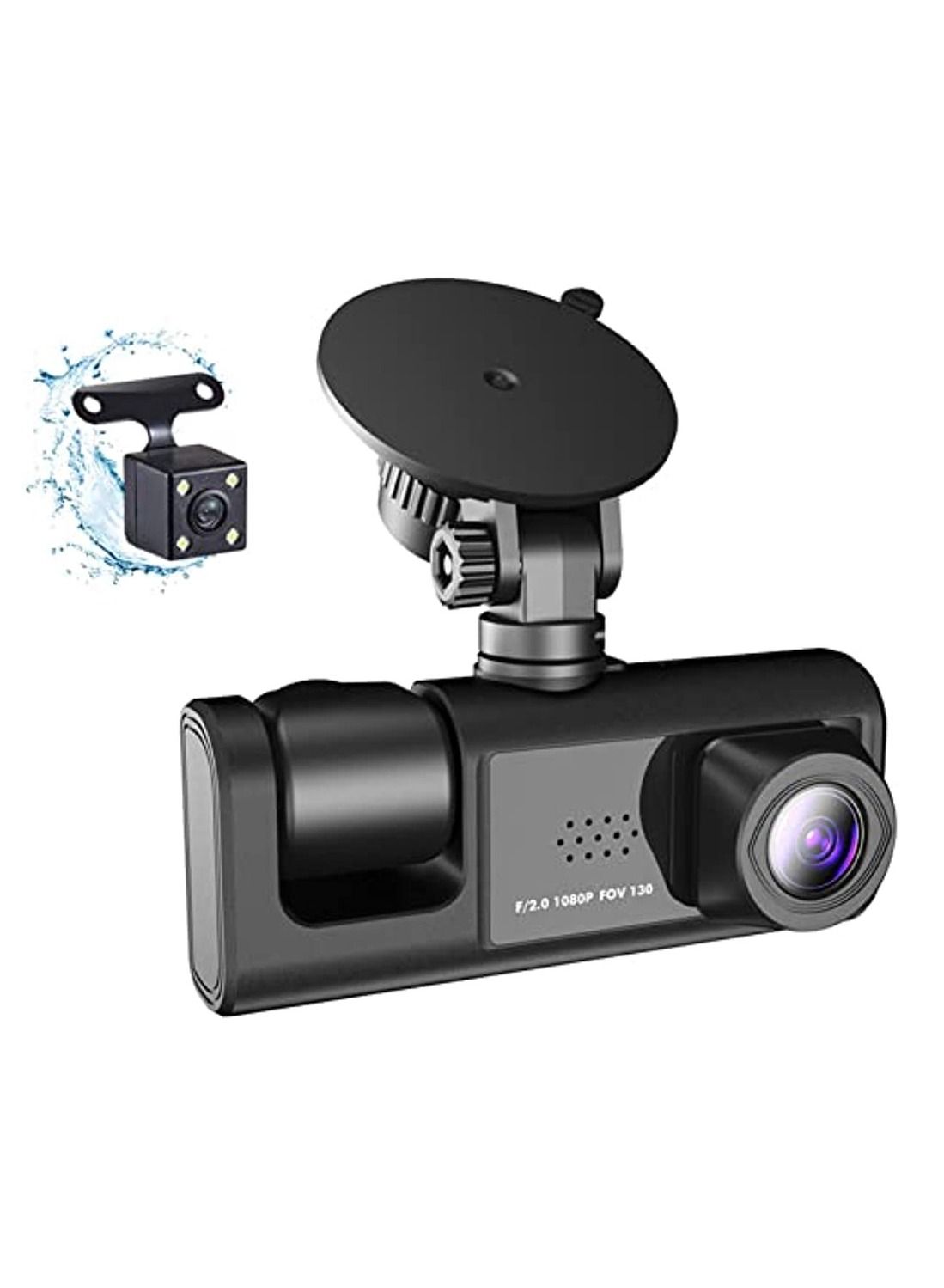Dash Camera For Cars 3 Camera Recording Super…