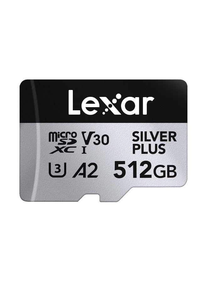 Compare 512GB Professional SILVER PLUS microSDXC™ UHSI Card, Up to 205MBs read, 150MBs write speeds 512 GB at KSA Price