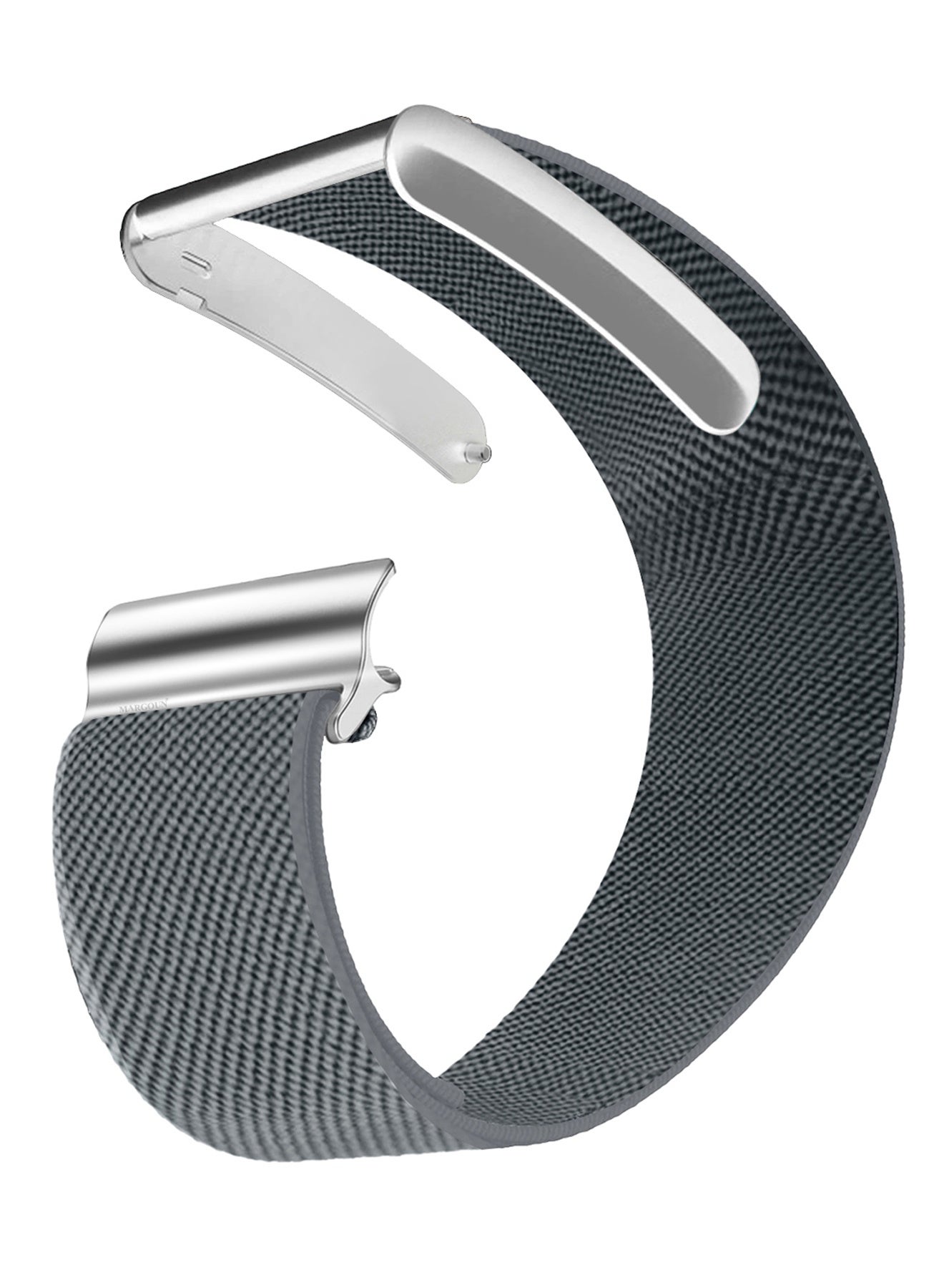 Compare Replacement Nylon Band for Whoop 5.0 with Silver Clip, Adjustable Wrist Strap for Fitness and Daily Use, for Men & Women Gray at KSA Price