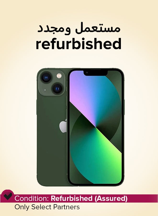 Compare Refurbished  iPhone 13 Mini 128GB Green 5G With Facetime  International Version at KSA Price