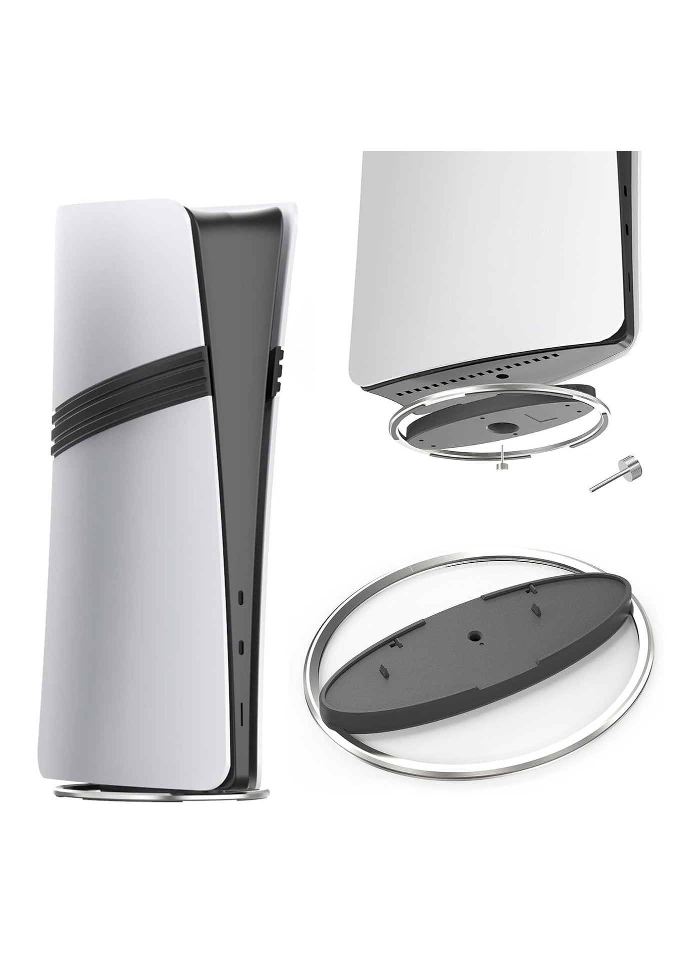 Vertical Stand for PS5 Console, Non-Slip Base…