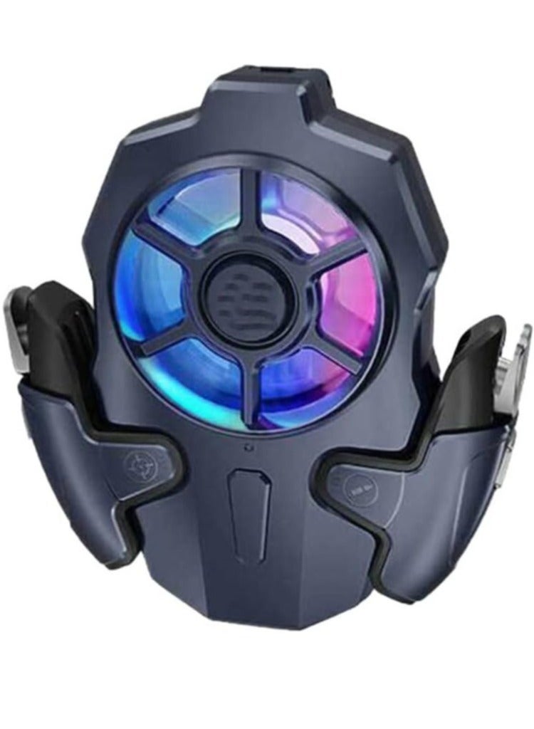 AK03 Mobile Game Controller with Cooling Fan – Joystick…