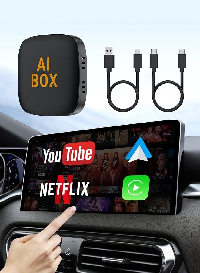 Wireless CarPlay Adapter Supports YouTube, Netflix…