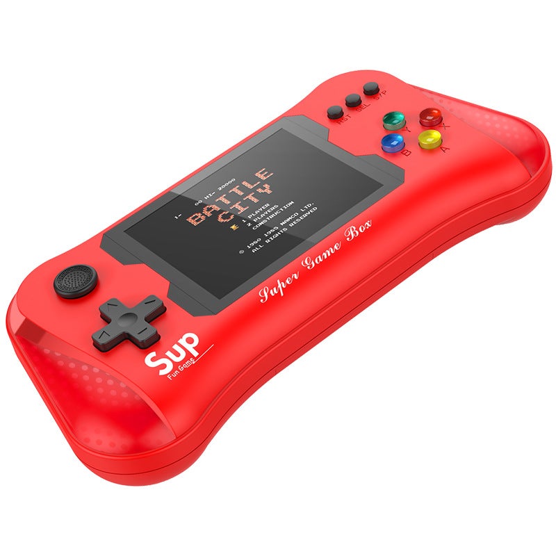 Compare SUP  Retro Handheld Game Console, 500 Classic Games, 3.5 LCD Screen Handheld Video Game Console, Support 2 Players and TV Connection, Classic Fun for All Age at KSA Price