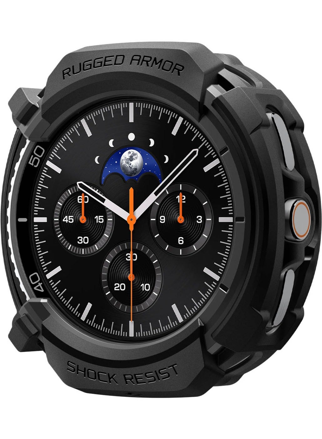 Compare Rugged Armor for Samsung Galaxy Watch 8 Classic 46mm Case Cover Durable TPU 2025  Matte Black at KSA Price