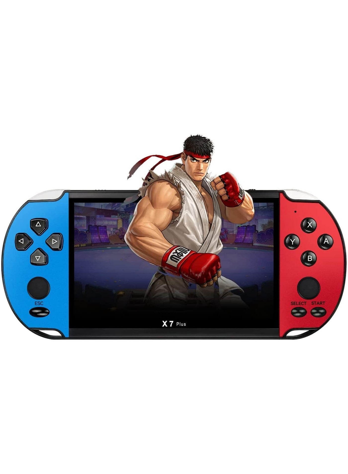 Compare X7 Plus 5.1 Portable Handheld Game Console with 1000+ Builtin Games, Dual Joysticks, 8GB Storage, MP5 Player & TV Output – Retro Gaming for Kids & Adults at KSA Price