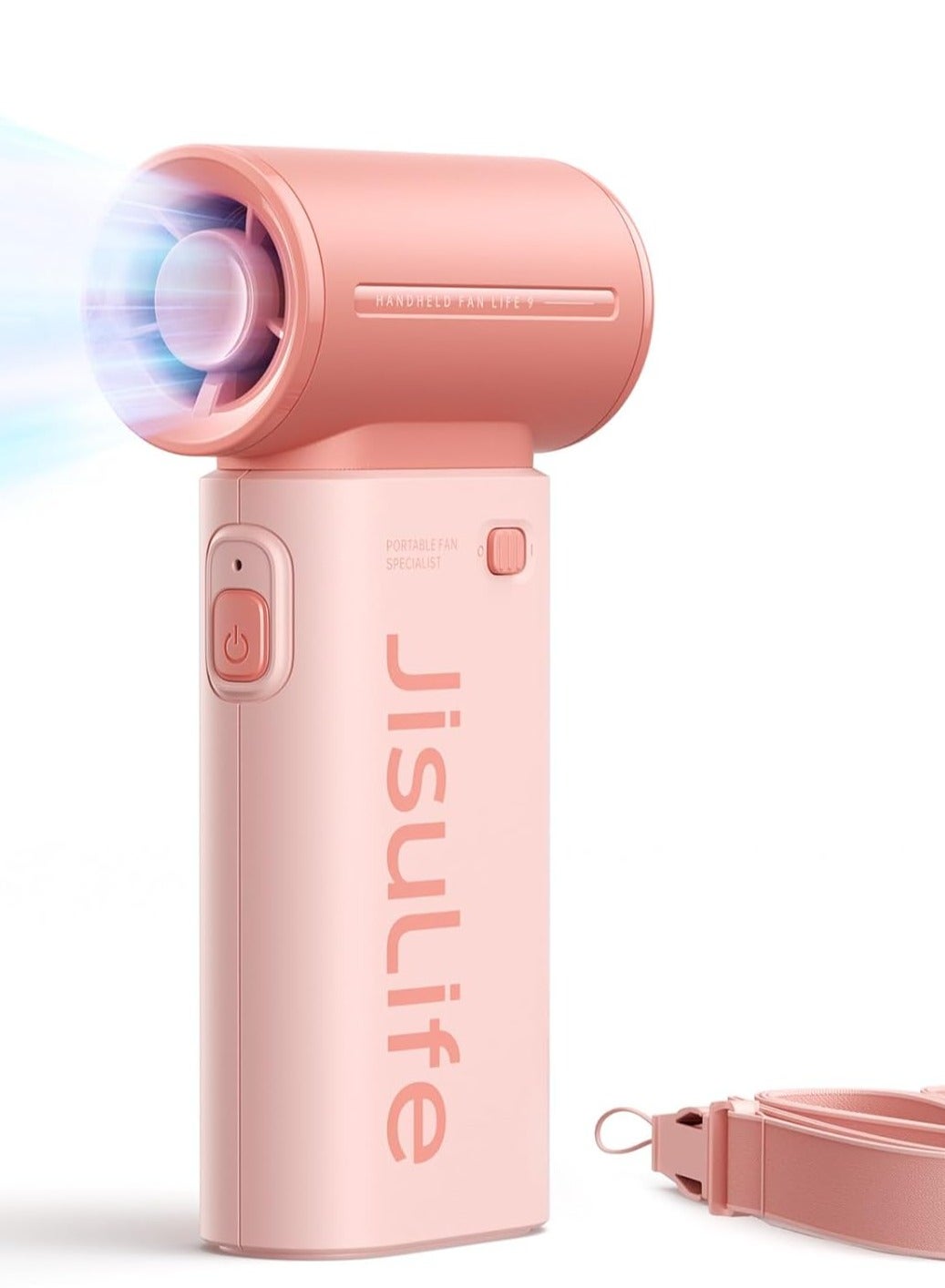 JISULIFE Portable Handheld Fan, Mini USB Rechargeable…