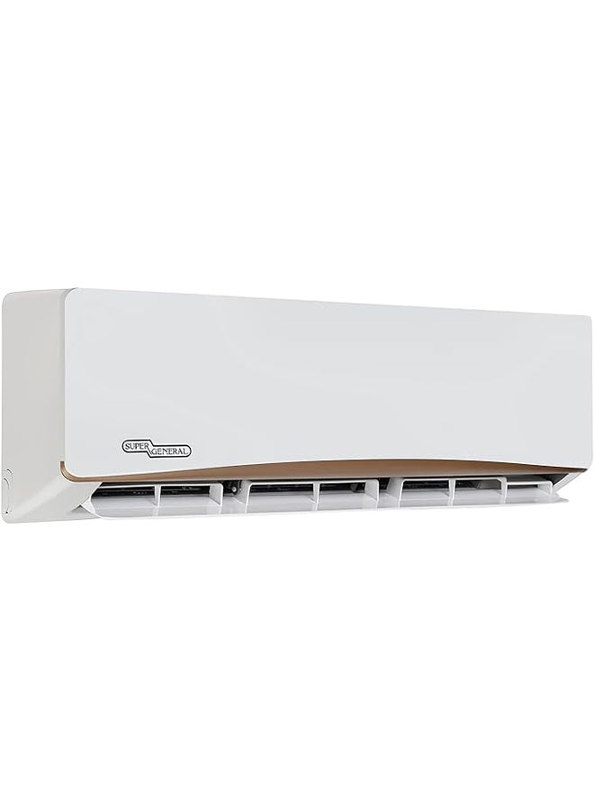 Compare 1.5 Ton Split Air Conditioner, 18000 Btu, Rotary Compressor, Auto Restart, Gold Fin, 4Way Swing, 1 Year Warranty SGS 195GE White at KSA Price