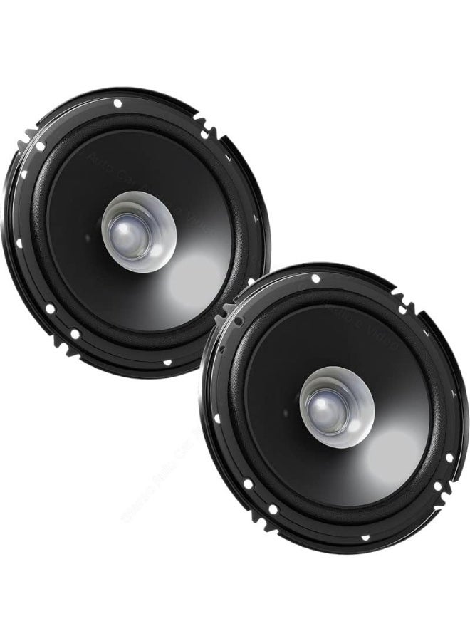 Jvc CS-J610X 300W Dual Cone Speaker System, 6.5-Inch…