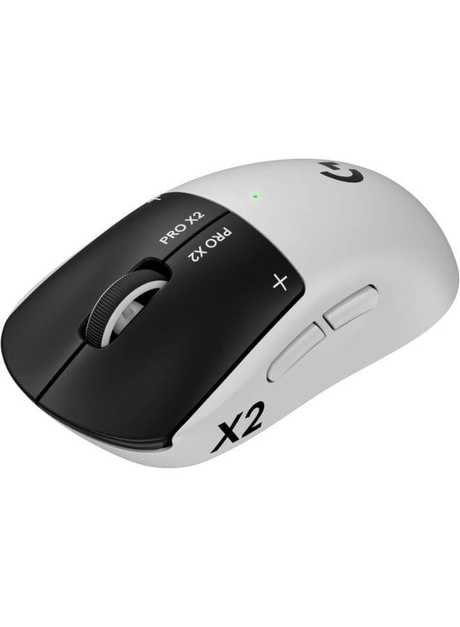 Compare PRO X2 SUPERSTRIKE Lightspeed Wireless Gaming Mouse, UltraFast Performance, Ultra Lightweight 61 g, Customizable Click Haptics, USBC Charging, for PCMacLaptop  White White at KSA Price