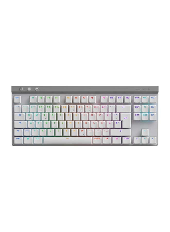 Compare G515 LIGHTSPEED TKL Low Profile Wireless Gaming Keyboard, LIGHTSYNC RGB, Thin Tenkeyless Design, PBT Keycaps, TactileBrown Mechanical Switches  White at KSA Price