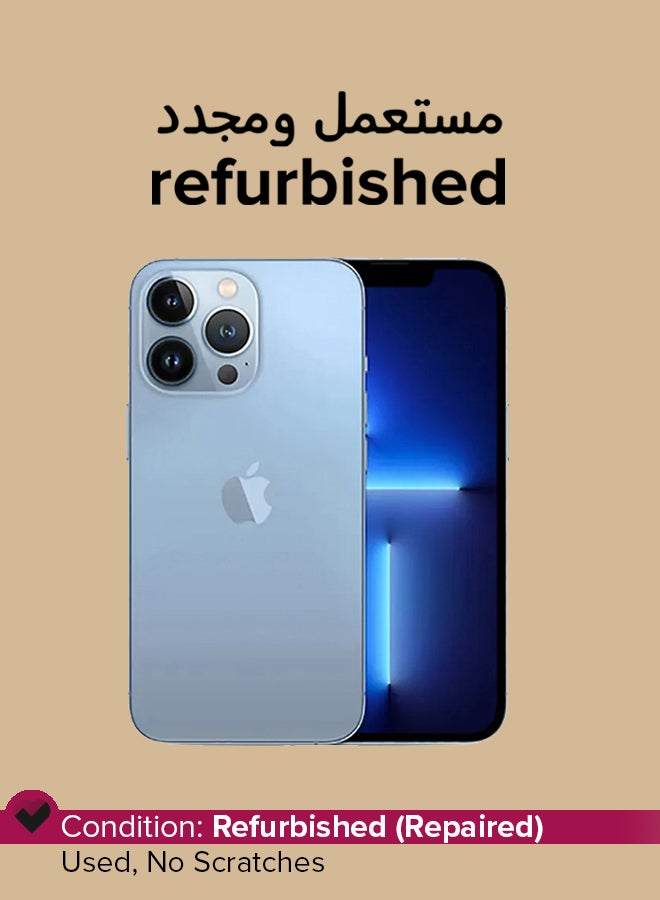 Compare Refurbished  iPhone 13 Pro Max With Facetime 256GB Sierra Blue 5G  International Version at KSA Price