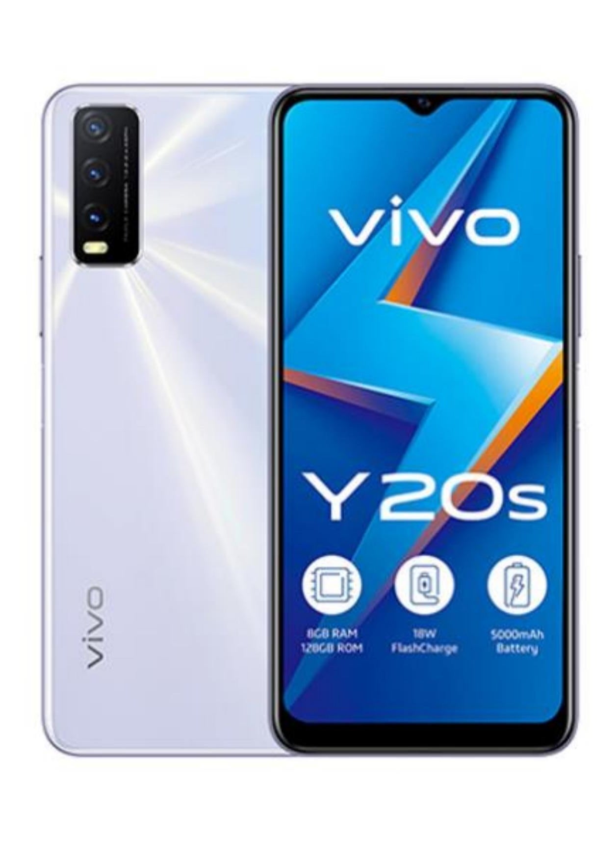 Compare Y20s Dual Sim Dawn White 6GB RAM 128GB 4G LTE at KSA Price