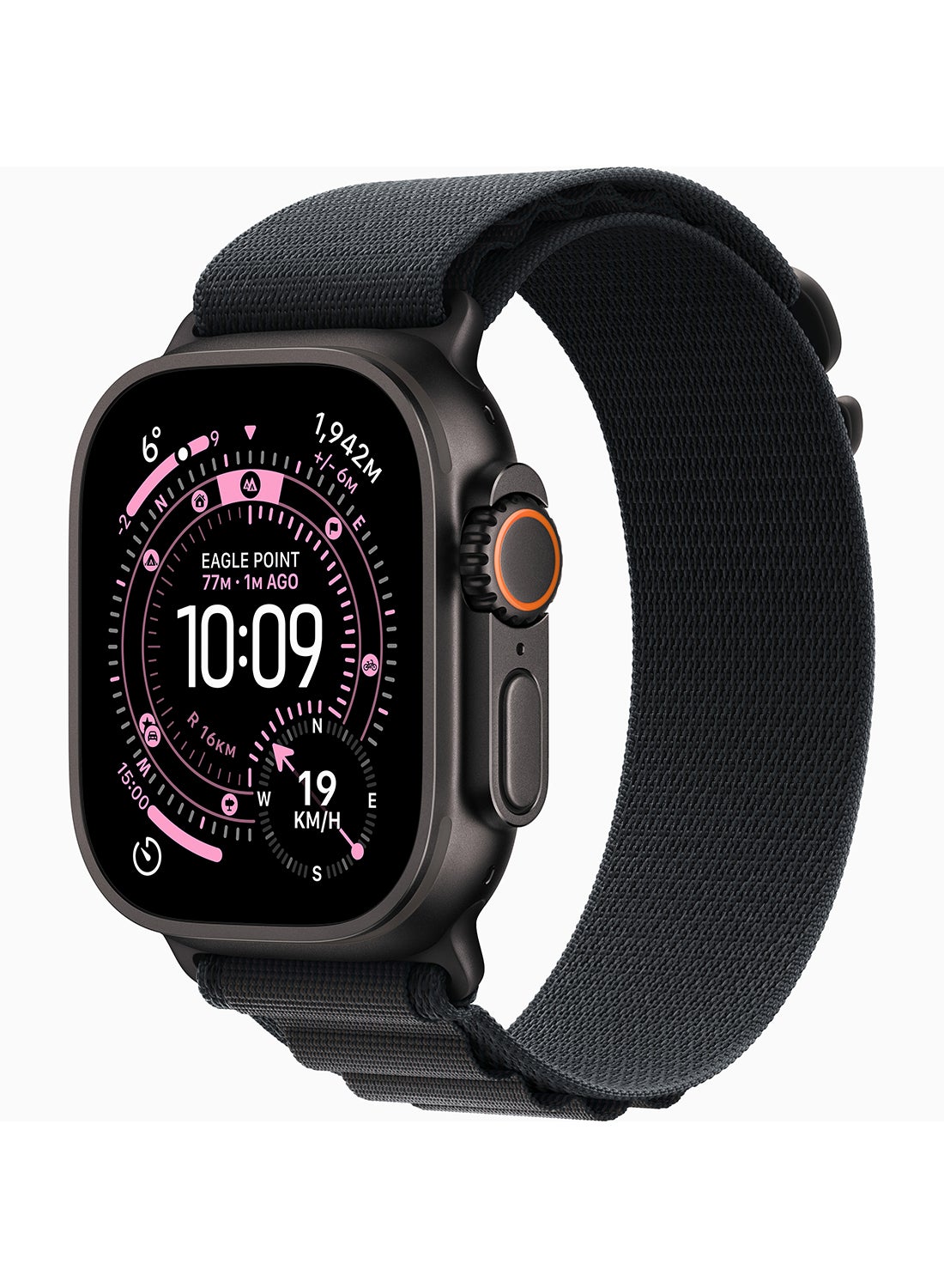 Compare Watch Ultra 3 GPS + Cellular 49mm Middle East Version Black Titanium Case With Black Alpine Loop  Medium at KSA Price