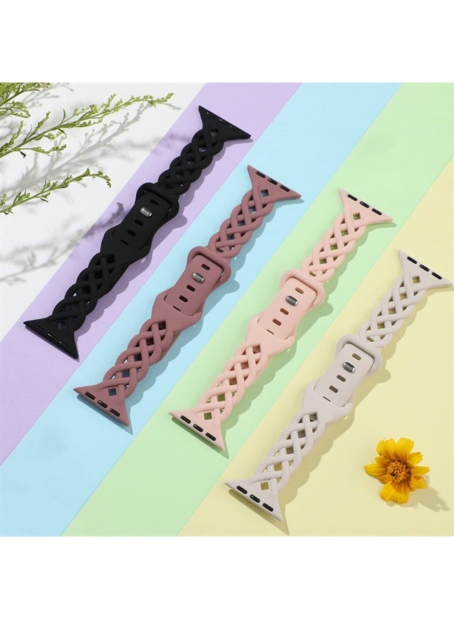 Slim Silicone Bands Compatible with Apple Watch Band…