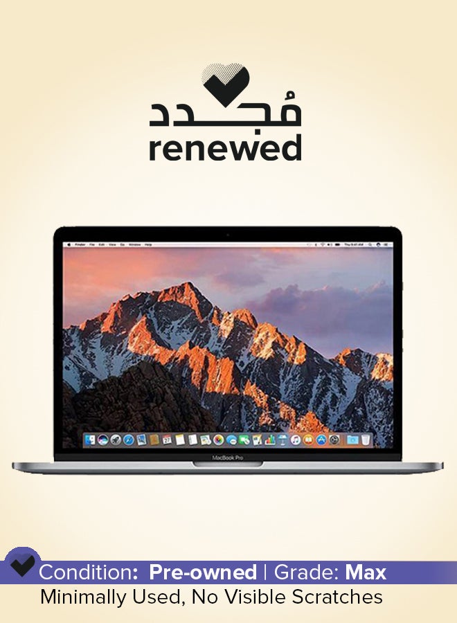 Compare Renewed  MacBook Pro A1706 2017 Laptop With 13.3Inch Full HD Display, Core i7 ProcessorDual Core8GB RAM512GB SSDmacOS Space Grey at KSA Price