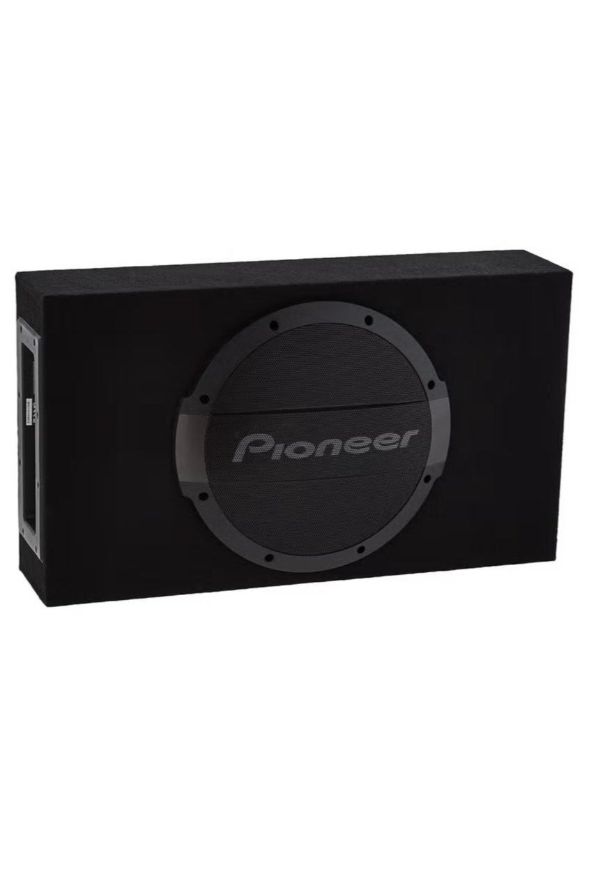 Compare Pioneer TSWX1010LA 10” Shallow Mount Subwoofer with Builtin Amp at KSA Price