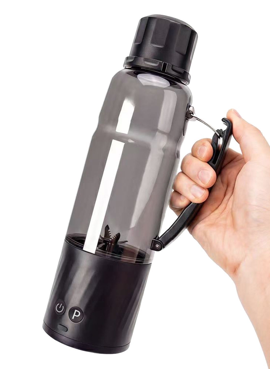 Compare Juvelix 370W Portable Blender  Cordless Personal Blender 600ml for Shakes & Smoothies, USB Rechargeable, AutoClean, Ideal for Gym & Travel at KSA Price