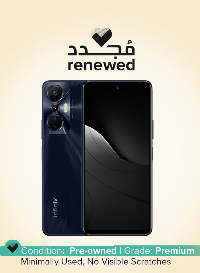Compare Renewed  Hot 20S Dual SIM Sonic Black 8GB 128GB 4G at KSA Price