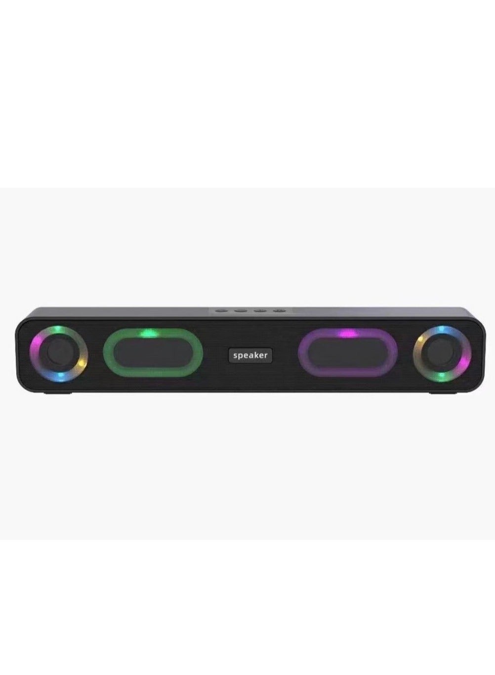 Compare Portable Chargable Bluetooth Sound Bar Speaker RGB Heavy Bass Usb Sd Card Aux GT 419 Black RGB GAMING at KSA Price