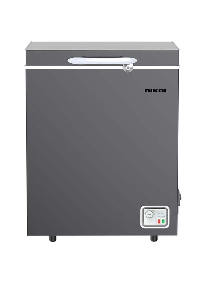 Compare 200L Gross  138L Net, Single Door Chest Freezer With Storage Basket, High Energy Efficiency Cooling System, Adjustable Temperature, Child Lock, Silent Operation, Ideal For Home And Restaurants 200 L 378 kW NCF200N7S1 Silver at KSA Price