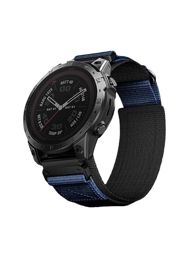 Rugged Nylon Quick-Fit 22mm Watch Band For Garmin…