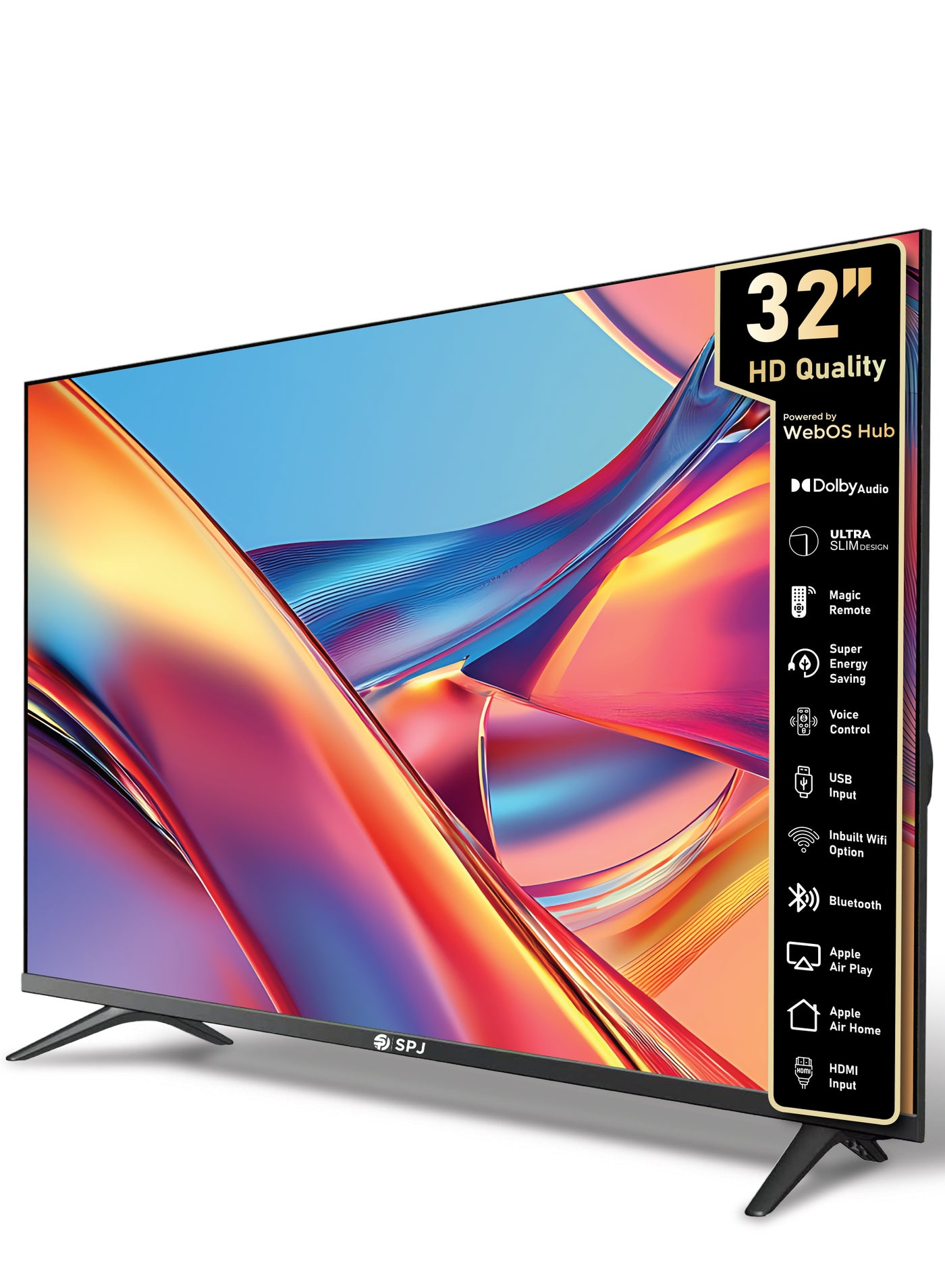 SPJ 32 Inch HD Ready Smart LED TV,…