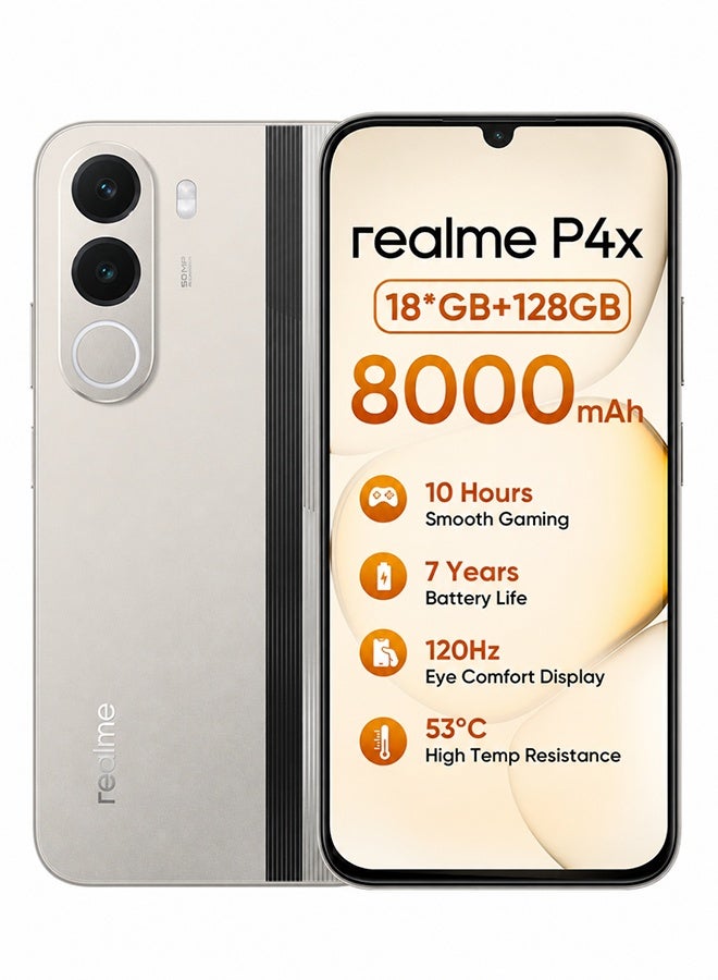 P4x Dual SIM 4G Rally White 6GB RAM…