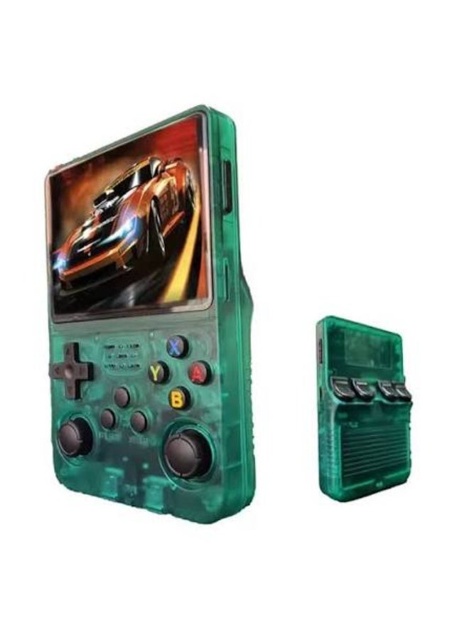 Compare R36 S Game Green Console 3.5 Inch Portable Retro Game Console Builtin 15000+ Games Open Source Linux System With 64GB Memory Card Video Games Console Toys And Games IPS Screen at KSA Price