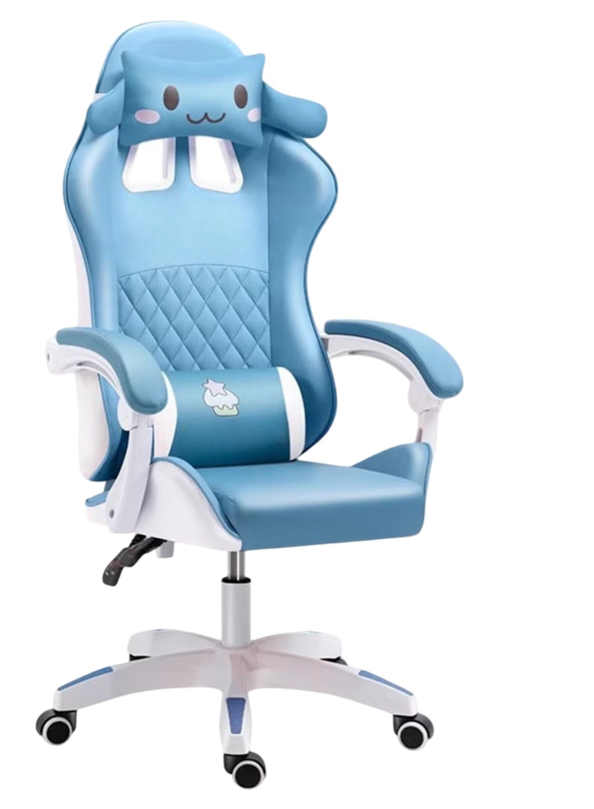 Blue Cartoon Gaming Chair – Ergonomic Comfort for…