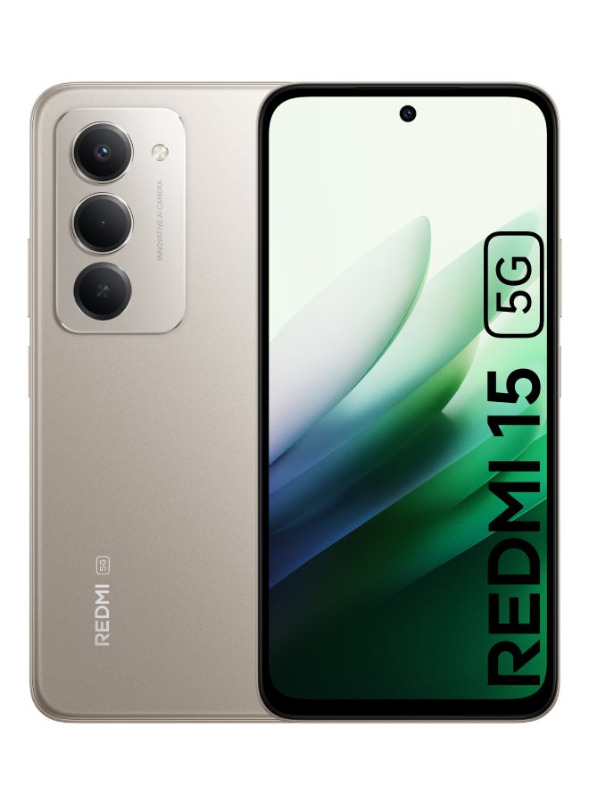 Redmi 15 5G Dual SIM Titan Gray 8GB RAM…