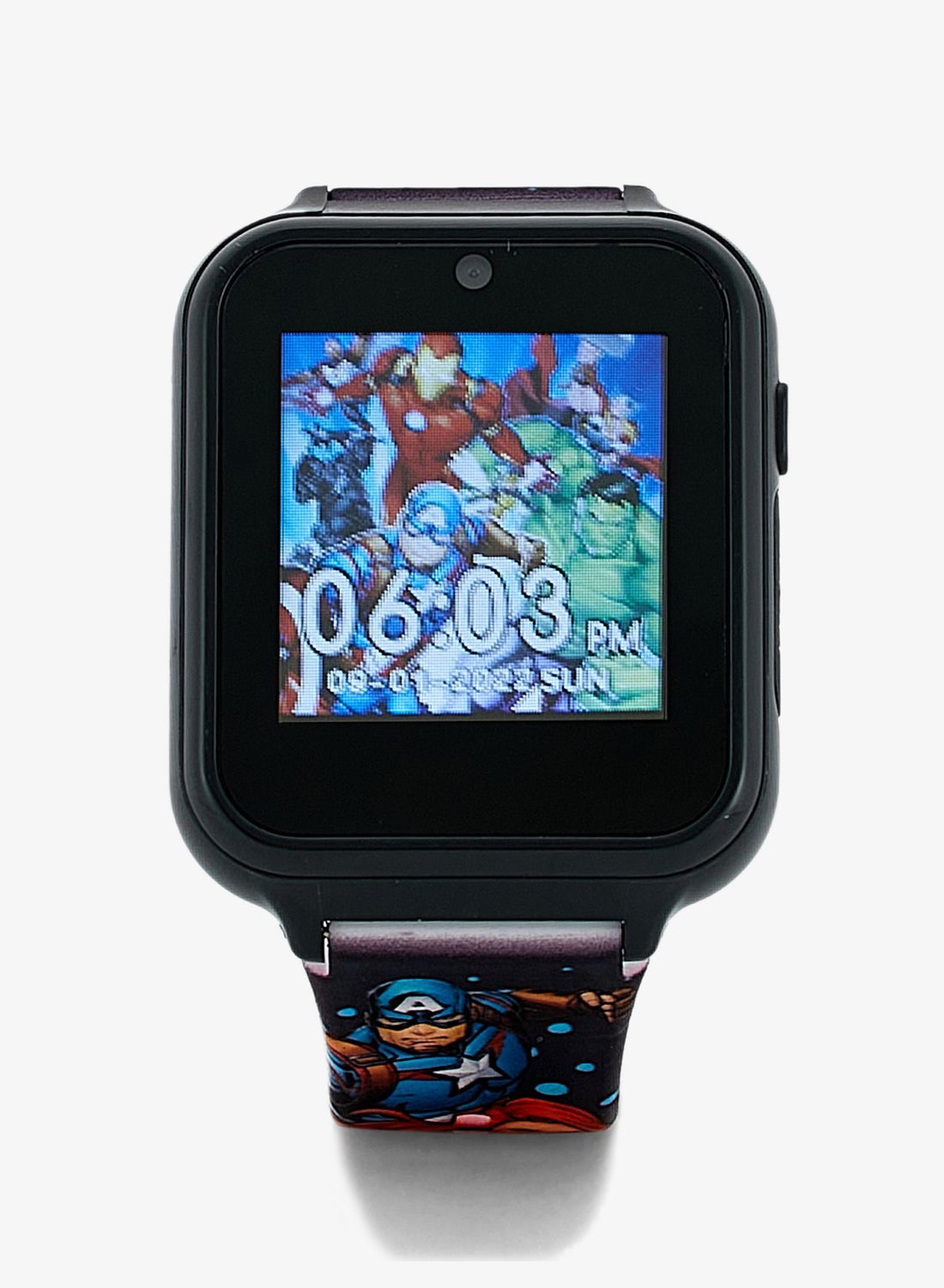 Compare Avengers Boys Smart Watch Printed Silicone Strap, AVG4597ARG at KSA Price