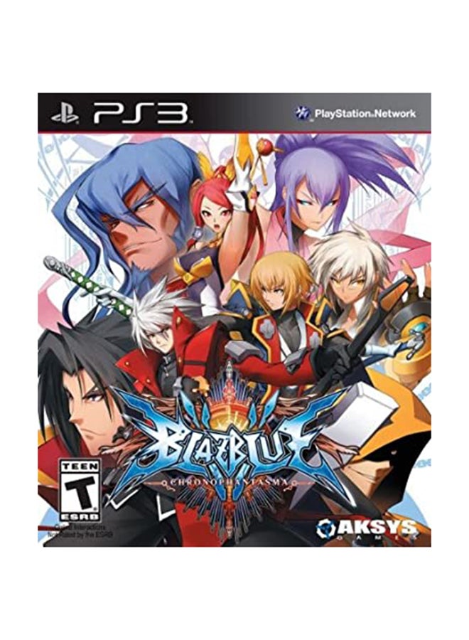 Compare Blazblue: Chrono Phantasma  playstation_3_ps3 at KSA Price