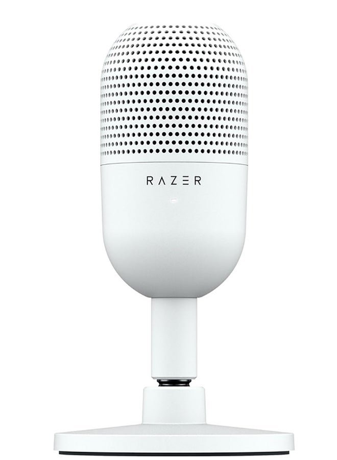 Compare Razer Seiren V3 Mini USB Microphone, Condenser Mic, Supercardioid Pickup Pattern, TaptoMute Sensor with LED Indicator, Shock Absorber, Ultra Compact, PC, Discord, OBS Studio, XSplit  White I RZ1905050300R3M1 at KSA Price