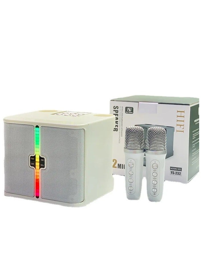 YS-232 Light Wireless Karaoke Speaker Small Stereo…