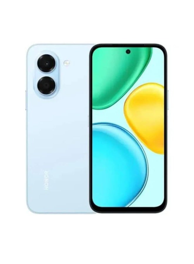 Compare X7e Dual SIM 4G Light Blue 6GB RAM 128GB  Middle East Version with HONOR CHOICE X7e Active TWS at KSA Price