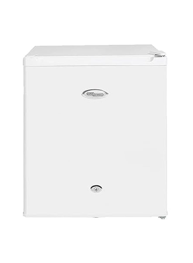 Compare 50 Liter Gross Volume Compact MiniRefrigerator,  BeverageFridge with Child Lock, Shelf, FreezerBox, reversible door, SGR035HE, White SGR035HE white at KSA Price