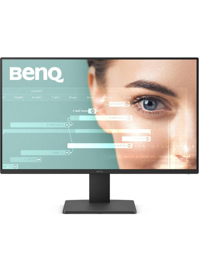 Compare 24” Inch 1080p FHD 1920x1080 IPS EyeCare Monitor, 100Hz Refresh Rate, HDMI, DisplayPort, Ultra Slim Bezel, TUVCertified, FlickerFree, Low Blue Light Plus, EyeCareU  GW2491 | Black at KSA Price