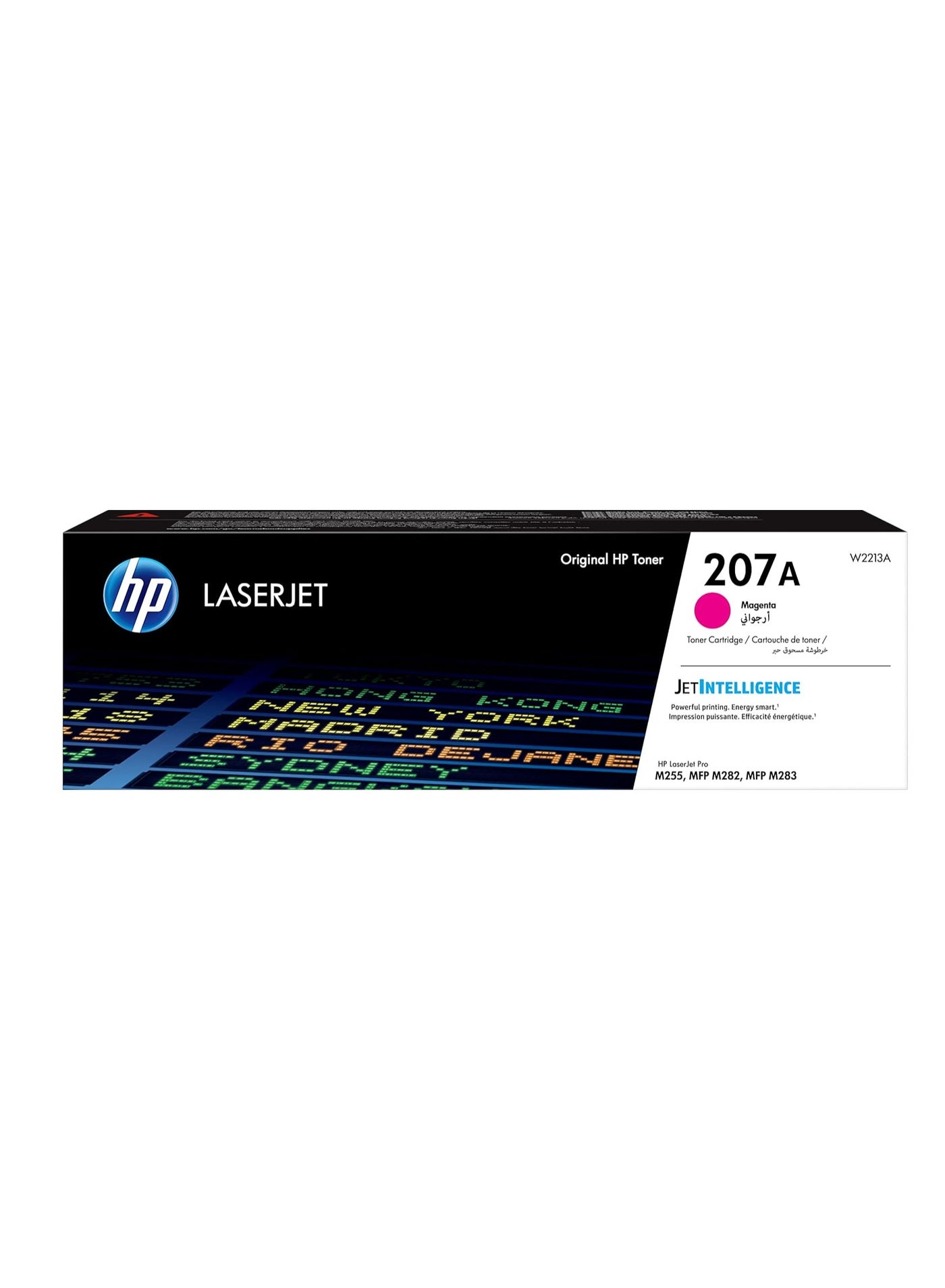 Compare HP 207A Magenta Original LaserJet Toner Cartridge W2213A | Works with HP LaserJet Pro M255, M282, M283 Printers Magenta at KSA Price