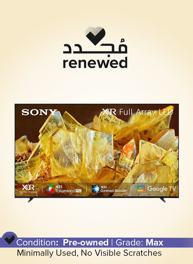 Compare Renewed  55Inch Android Smart TV 4K 120Hz 55X90L Black at KSA Price