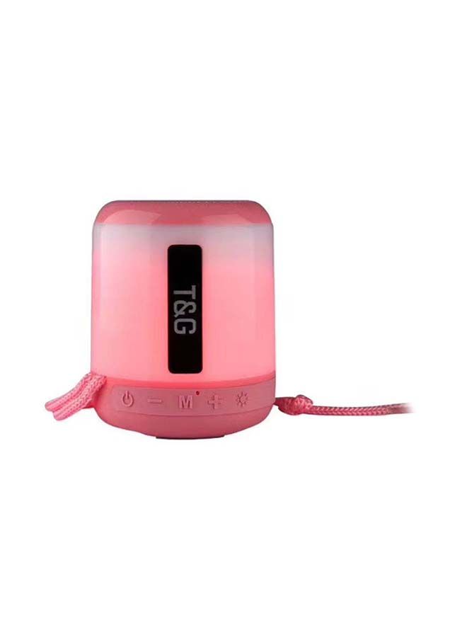 Mini Portable Subwoofer Bluetooth Speaker Pink