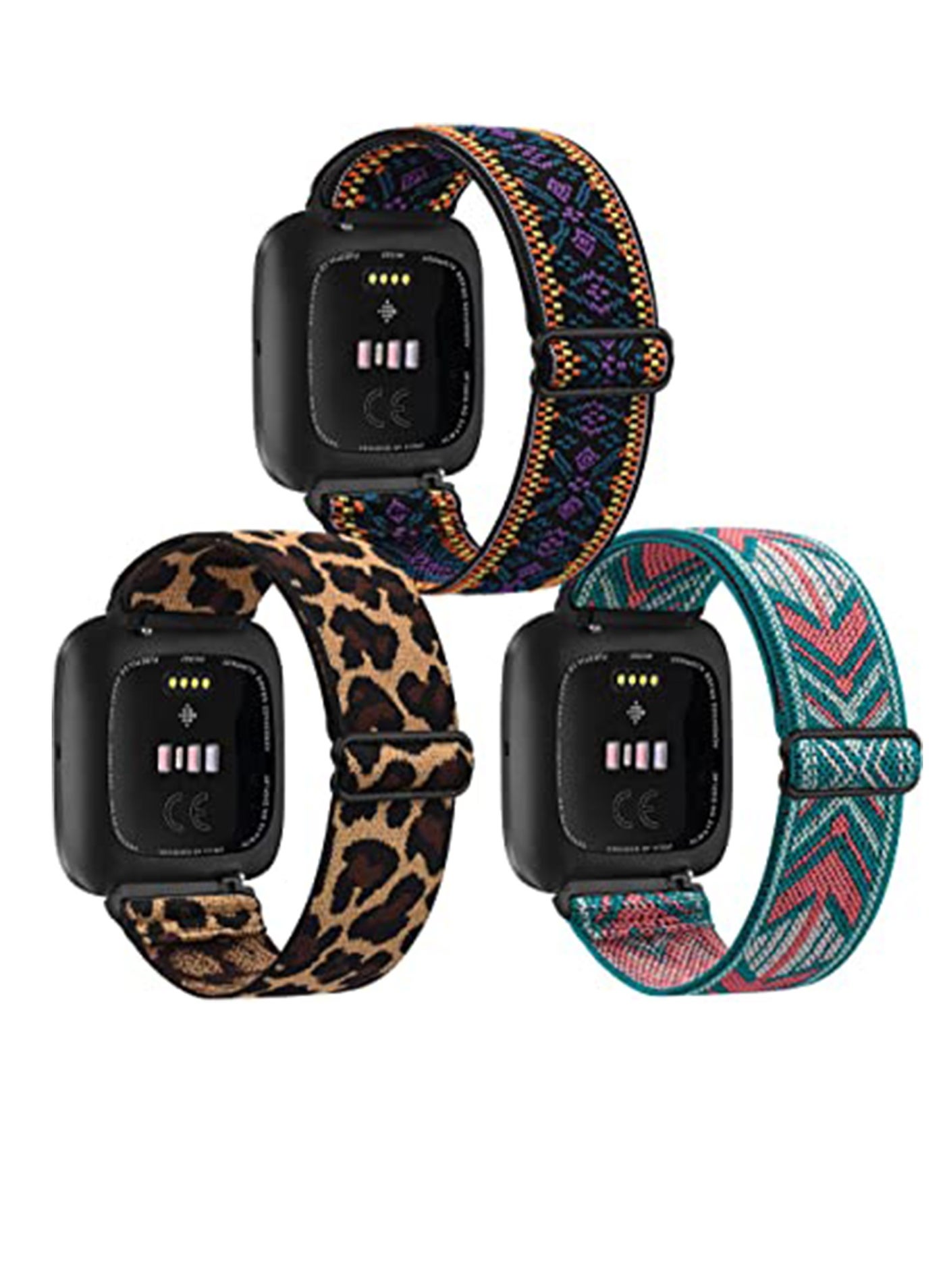 Watch Bands of Adjustable Elastic Compatible for…
