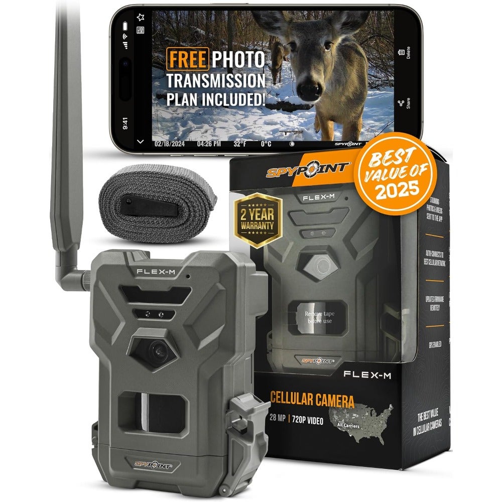 Compare Cellular Trail Camera  Best Hunting Accessories, No WiFi Needed, Night Vision, Motion Activated, DualSim LTE, IP65 WaterResistant Game Camera, 28MP Photos, 720p Videos + Sound 1 at KSA Price
