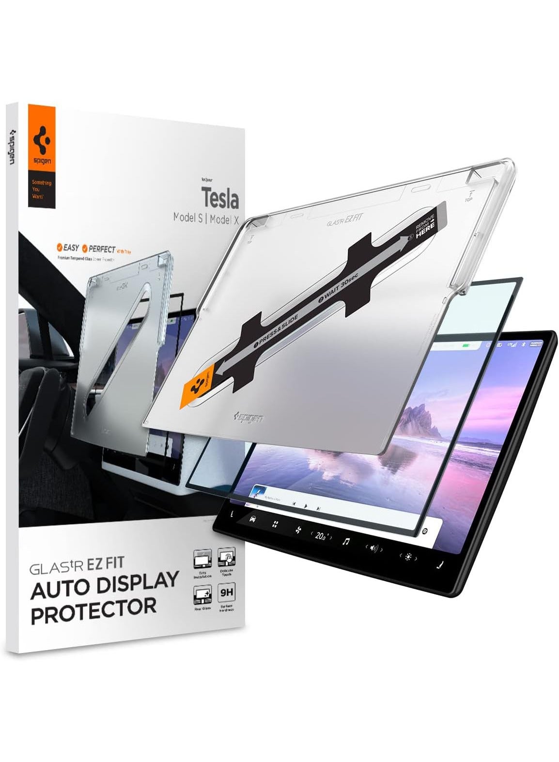 Compare GLAStR EZ Fit for Refreshed Tesla Model S 2021202220232024  Tesla Model X 2021202220232024 17 inch Dashboard Touchscreen  Crystal Clear at KSA Price